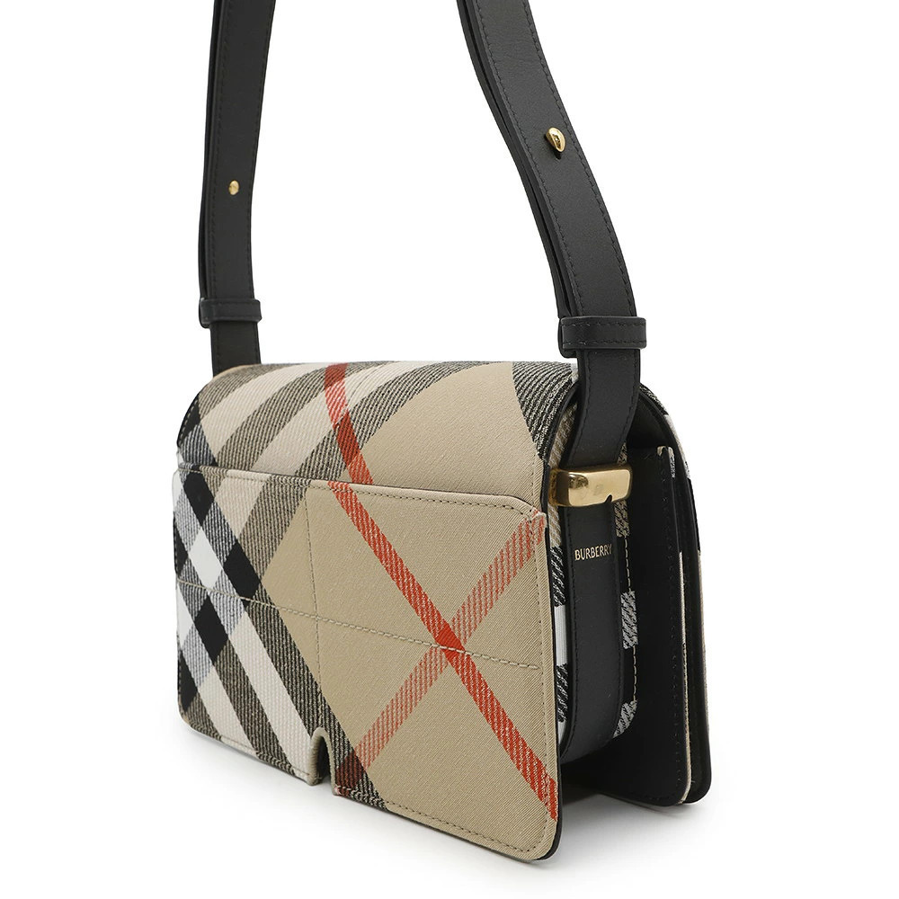 Burberry Bag Snip Canvas Shoulder